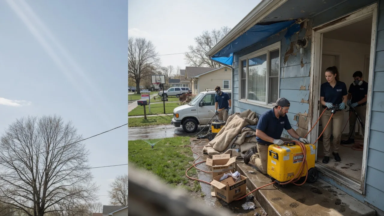 Basement Flood Cleanup in Marshfield, MO near me